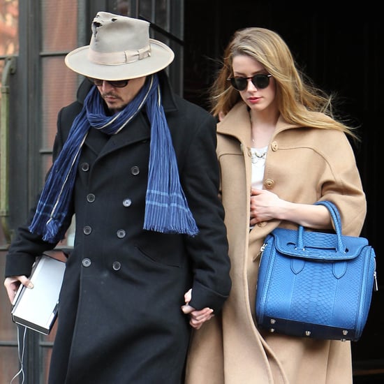 Johnny Depp and Amber Heard Wear Rings in NYC | Pictures