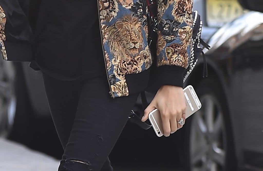Cara Delevingne's Diamond Ring July 2016
