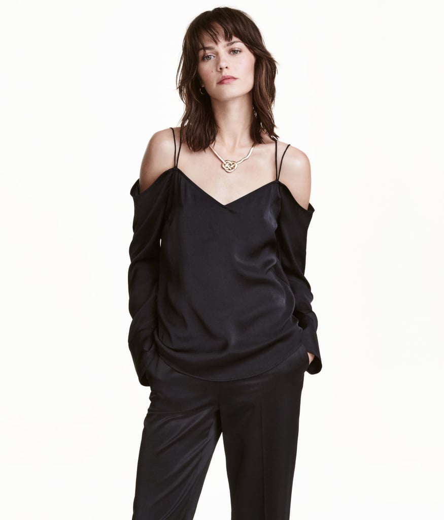 If Your Gift Card Is For $50:
Open-Shoulder Blouse ($35)