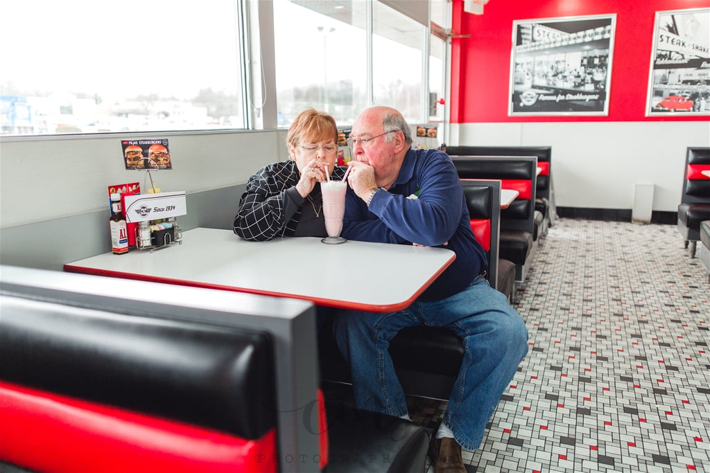 Photo Shoot of Couple Married For 55 Years