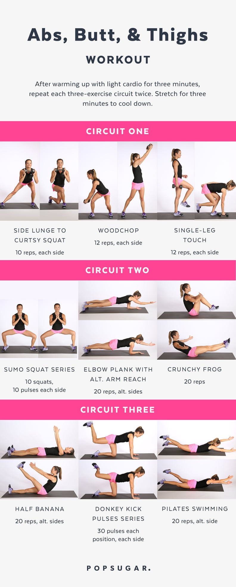 10-Minute Butt and Core Pilates Workout You Can Do in Your Living