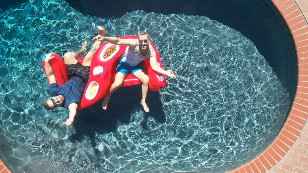 Heluva Good Snack Pool Float