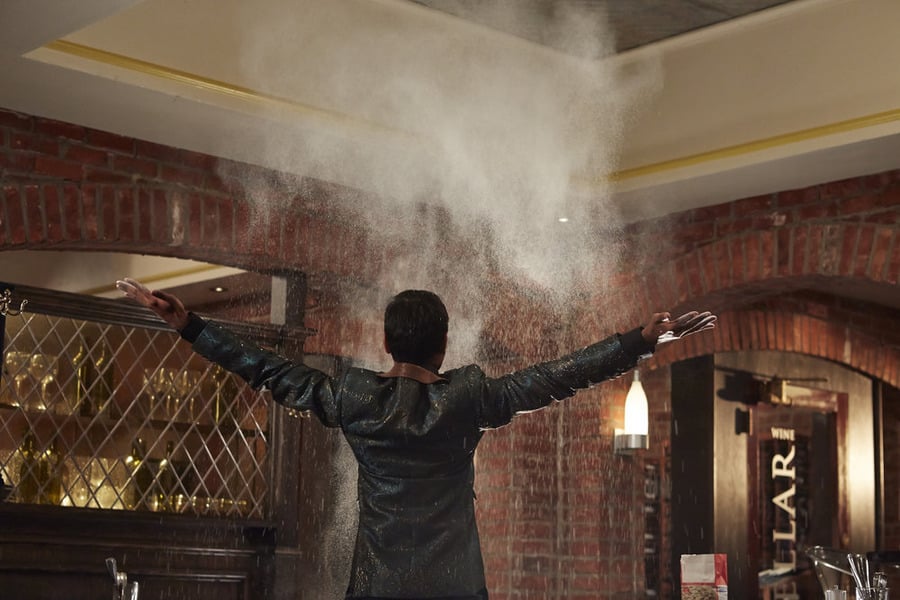 No idea what Tom is doing here, but it's probably brilliant.