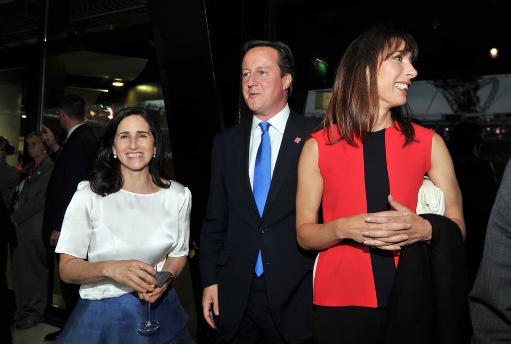 Prime Minister David Cameron and his wife, Samantha, walked with Marina Wheeler.
Prime Minister David Cameron and his wife, Samantha, walked with Marina Wheeler.