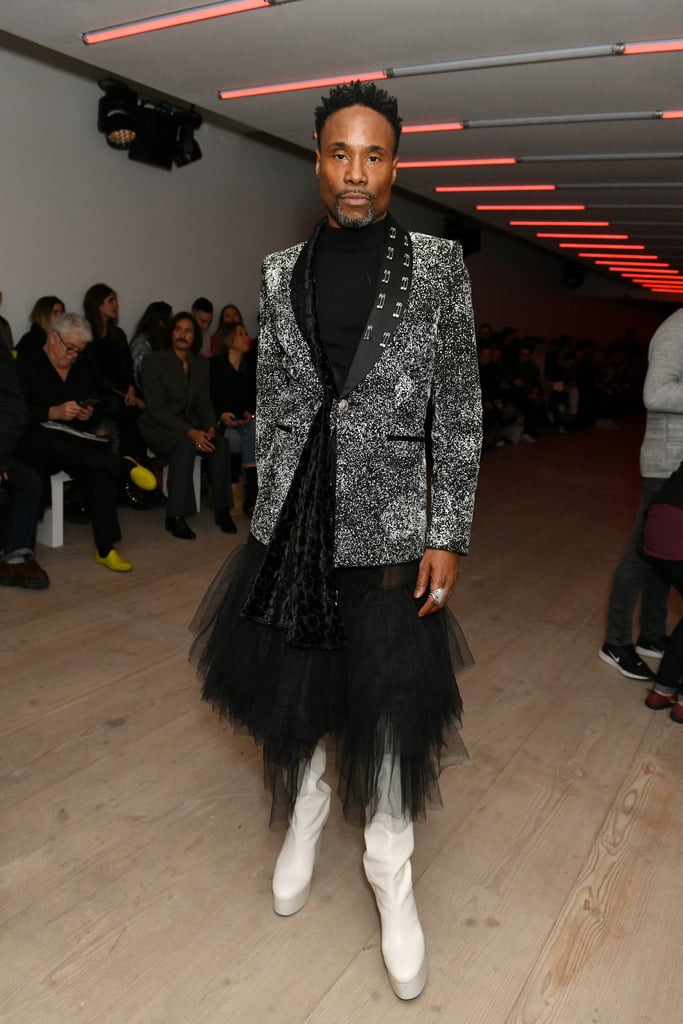 Billy Porter at the Matty Bovan Fall 2020 Show