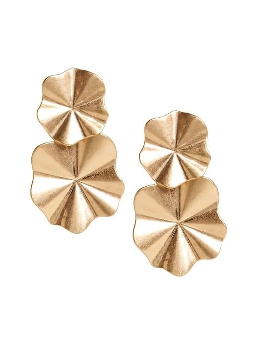 Wavy Statement Earrings