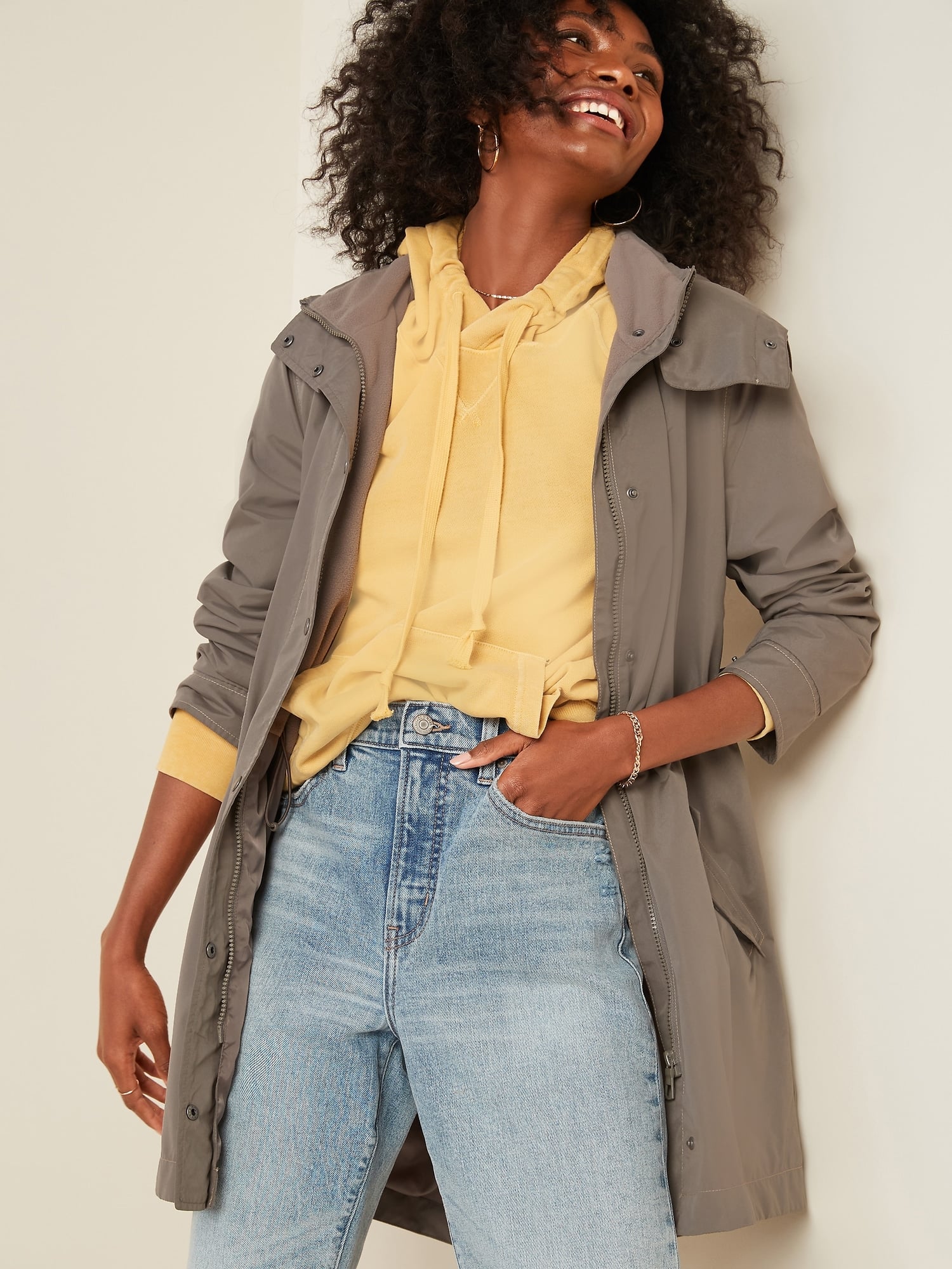 Old navy store womens rain jacket