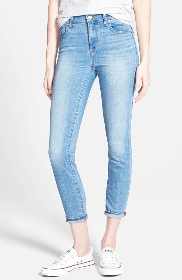 Madewell High Riser Cropped Skinny Jeans ($125)