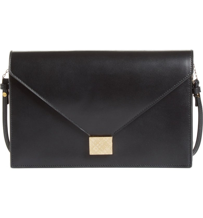 Victoria Beckham Leather Envelope Clutch