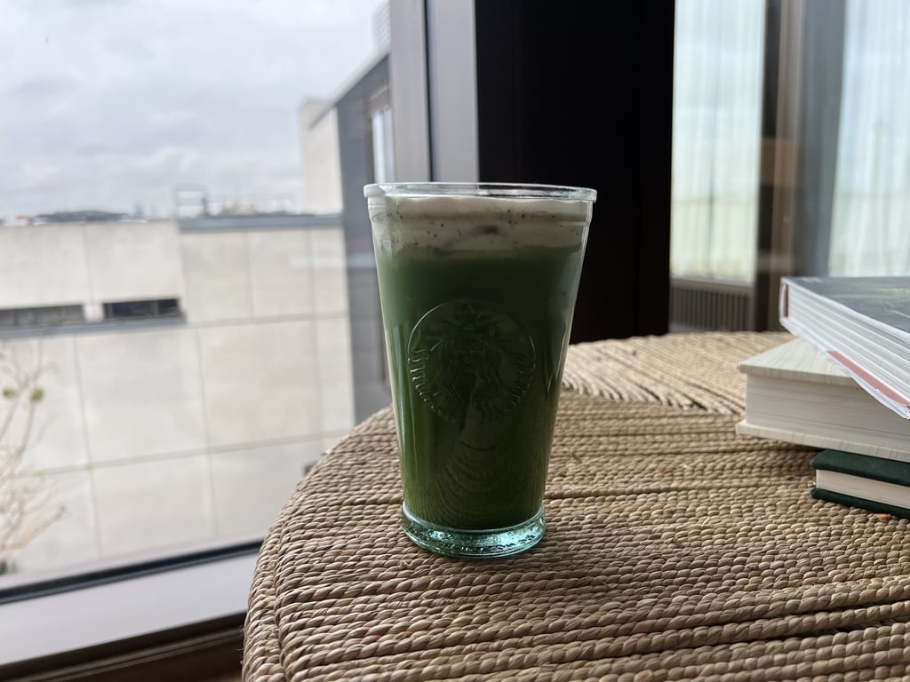 Starbucks Iced Strawberry Matcha Tea Latte Review POPSUGAR Food UK
