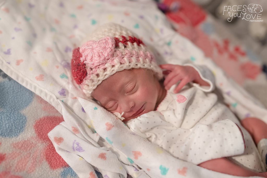 NICU Babies Dressed as Valentines 2017