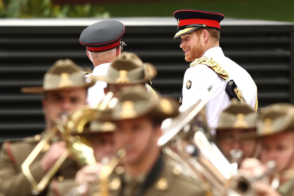 Prince Harry and Meghan Markle at ANZAC Memorial in Sydney