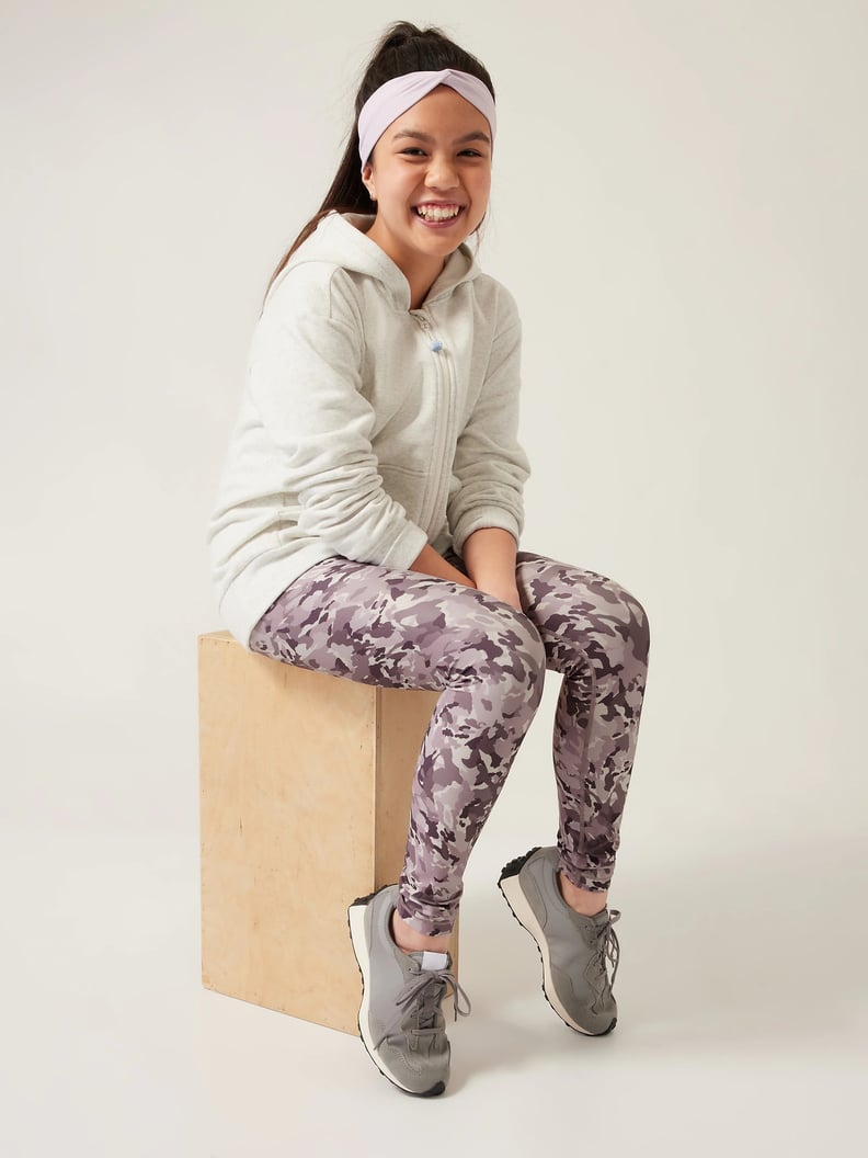 High Rise Chit Chat Tight in Fusion Camo Purple