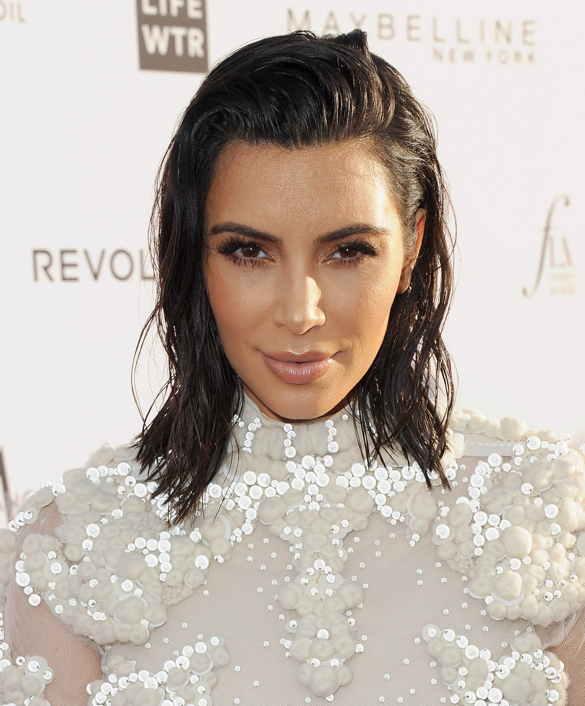 How To Do The Kim Kardashian Wet Hair Trend Popsugar Beauty Australia