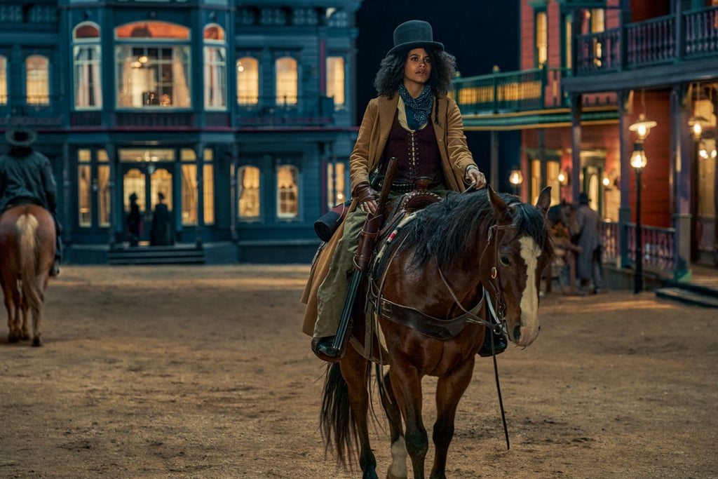 Zazie Beetz Wears Corsets as Mary in The Harder They Fall