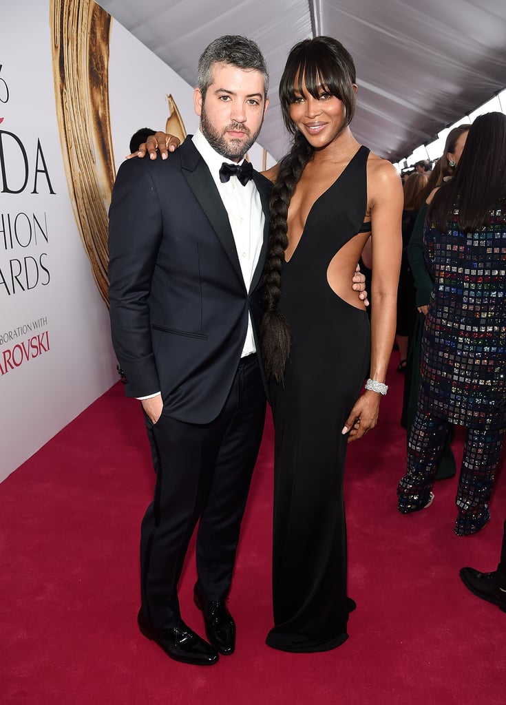 Brandon Maxwell and Naomi Campell