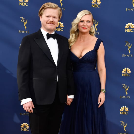 Kirsten Dunst and Jesse Plemons at the 2018 Emmys