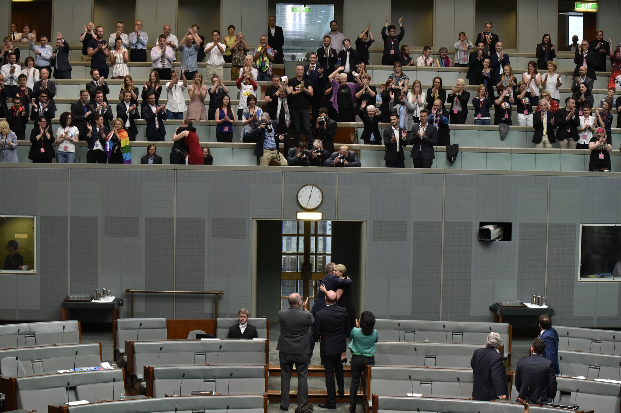 Singing In Parliament After Australia Gets Marriage Equality Popsugar 