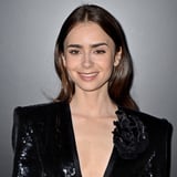 Lily Collins Makes a Case For “Grubby Chic” Nails