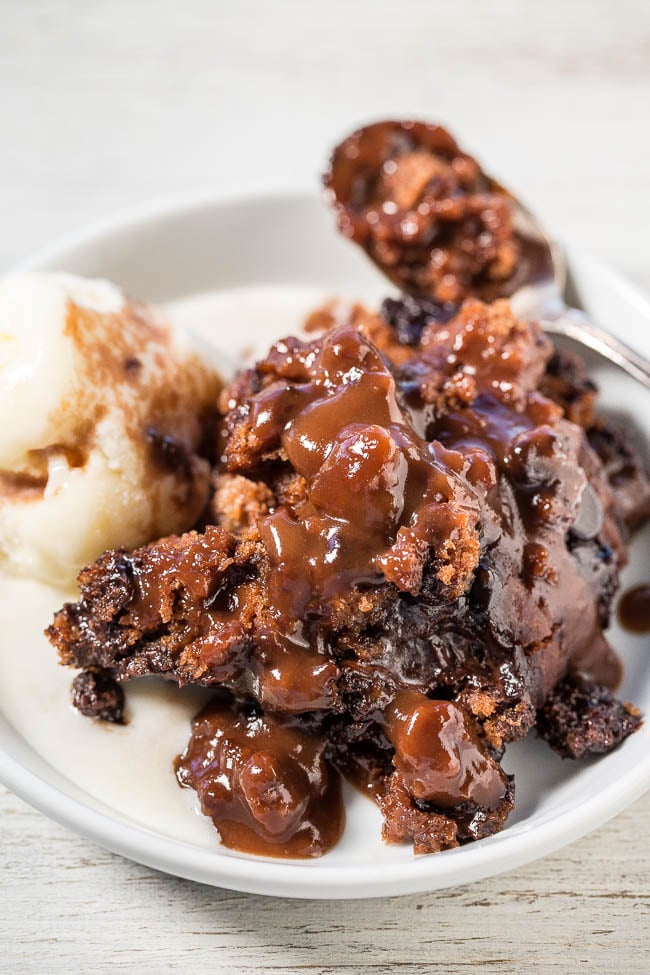 Hot Fudge Chocolate Cake