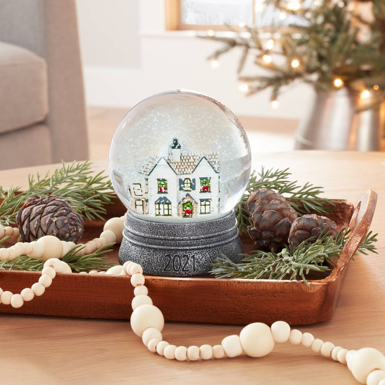 Seasonal 2021 Cottage Snow Globe