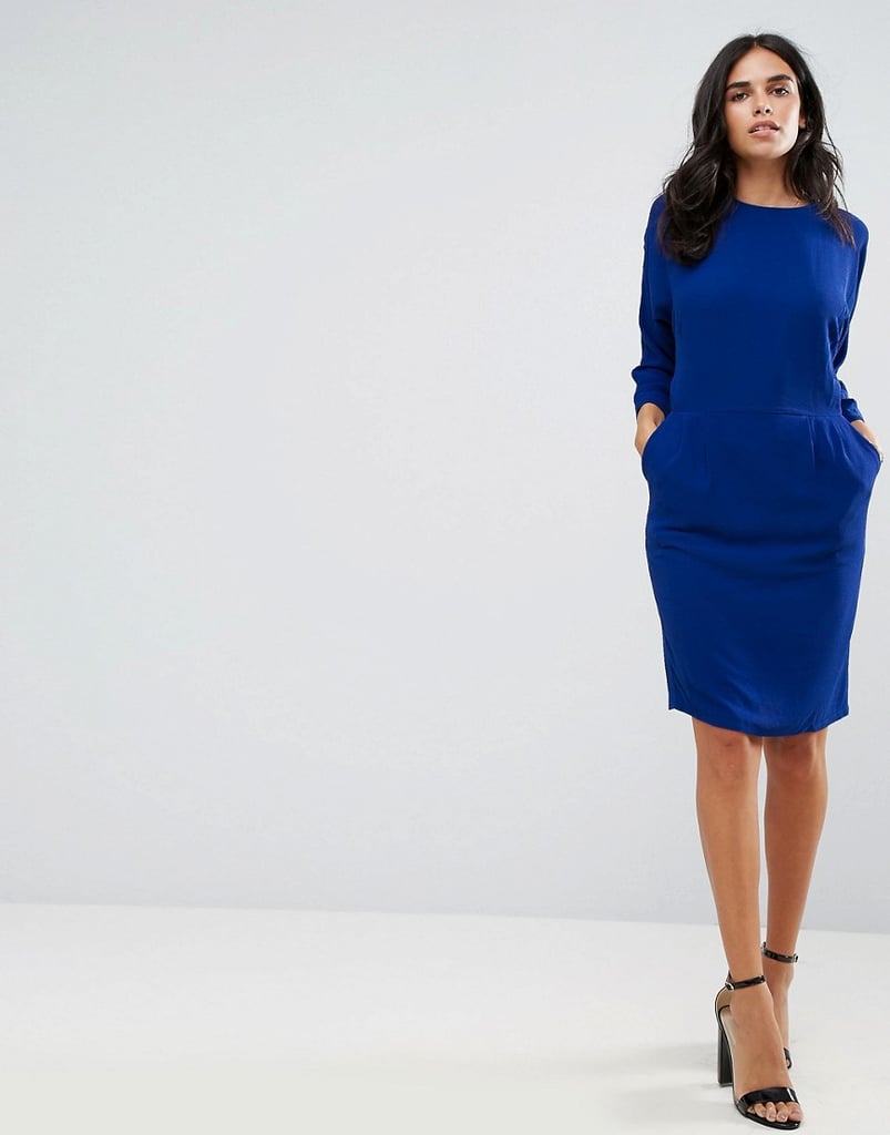 Y.A.S Cecca Open Wrap Back Tulip Dress