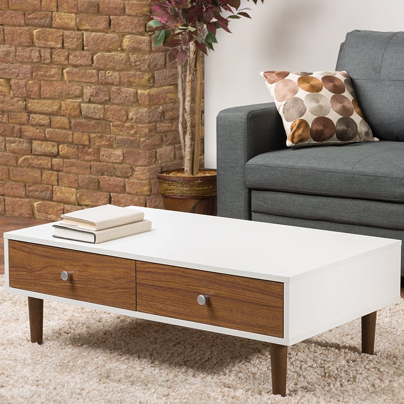 Baxton Studio Gemini Wood Contemporary Coffee Table