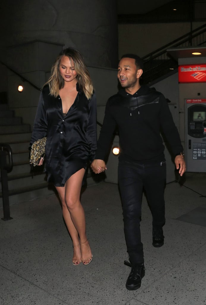 Chrissy Teigen and John Legend in LA June 2016