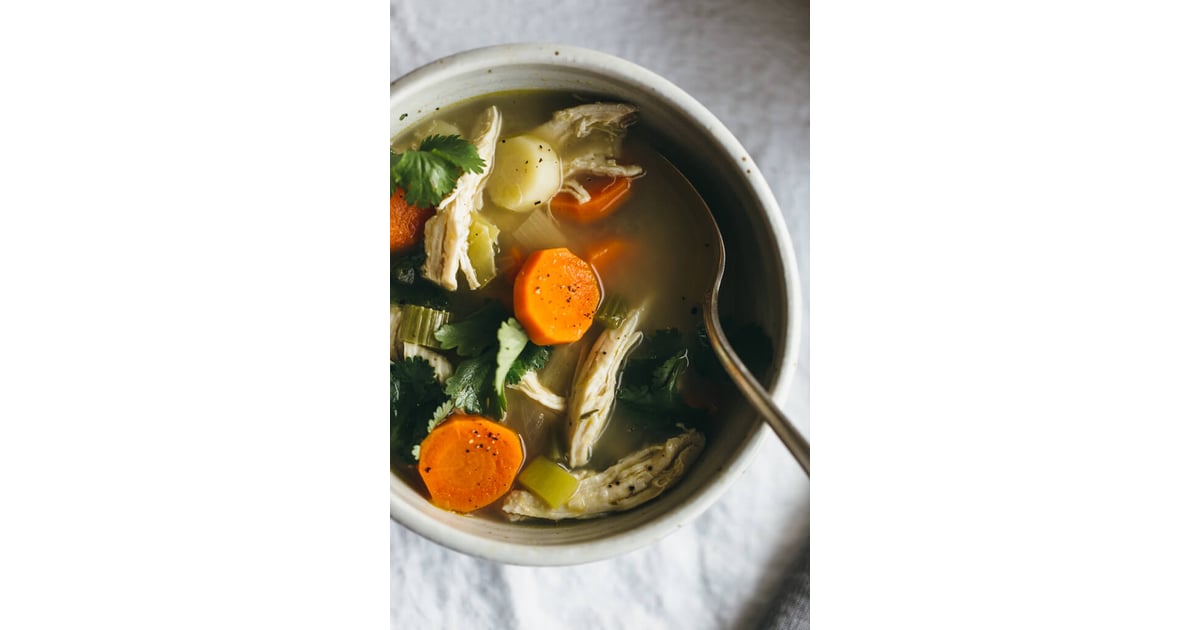 Poached Chicken and Vegetable Soup 20Minute KidFriendly Meals For