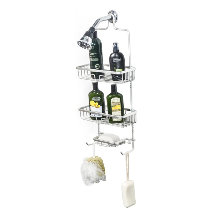 Shower Caddy in Chrome Best Bathroom Organization Products From