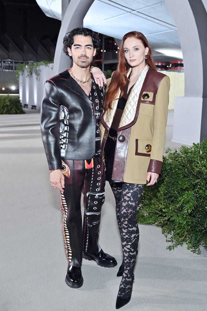 Sophie Turner, Joe Jonas's Matching Leather Outfits | Photos