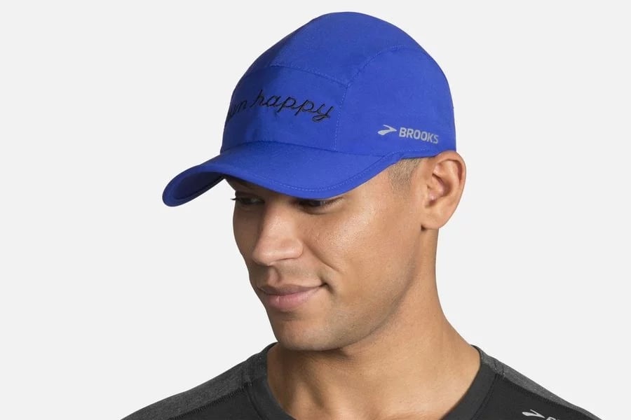 brooks run happy hat