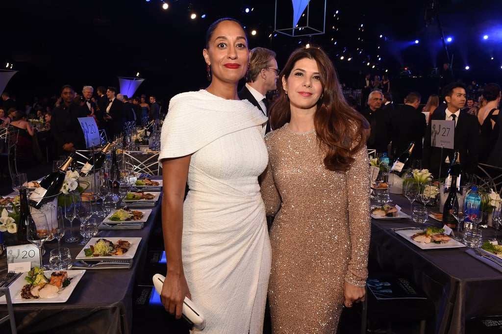 Pictured: Tracee Ellis Ross and Marisa Tomei