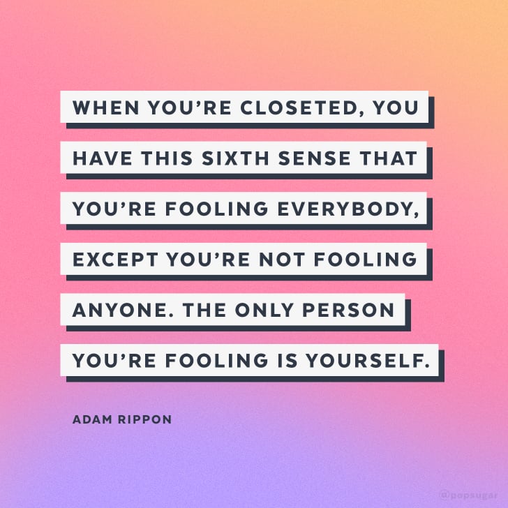 Adam Rippon | Inspiring LGBTQ+ Pride Month Quotes 2018 | POPSUGAR News