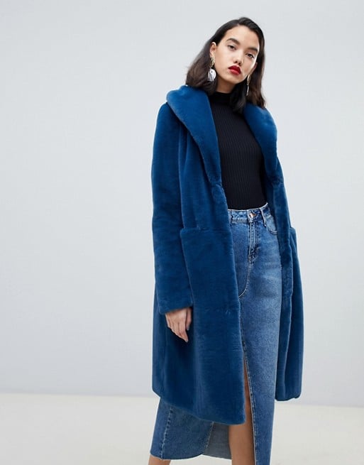 Vero Moda Faux Fur Coat | 8 Holiday Fashion Trends That Will Make You Feel Like a Glam Queen, For Sure | POPSUGAR UK Photo 17