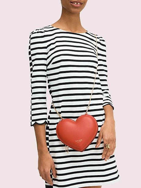 3D Heart Crossbody in Hot Chili | We're Smitten! Kate Spade NY's  Valentine's Day Collection Will Steal Your Heart | POPSUGAR Fashion Photo 2