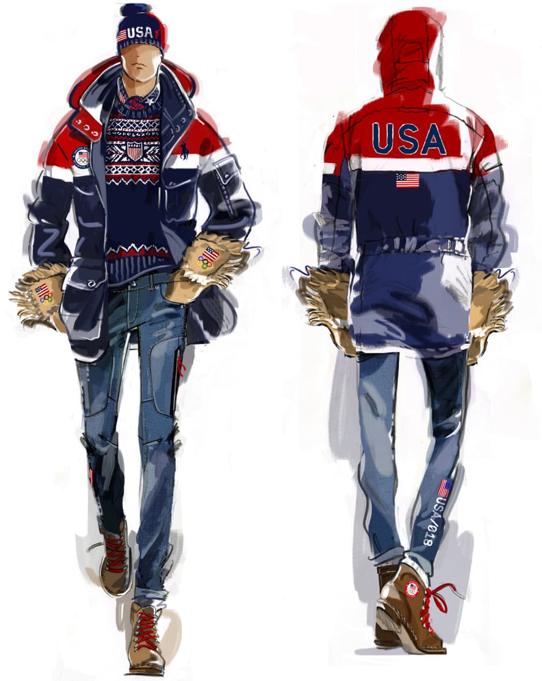 The Team USA Men's Opening Ceremony Uniform