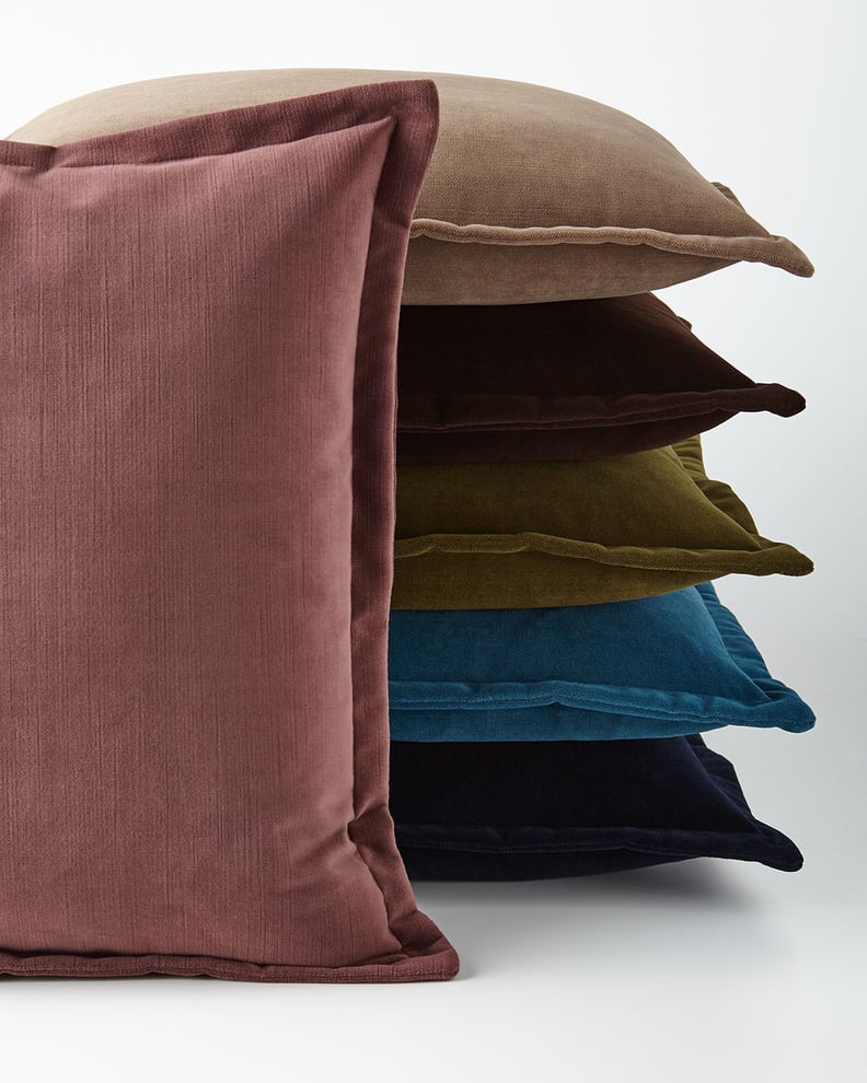 Henri Flanged Velvet Pillow