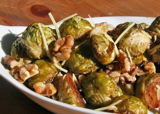 Roasted Brussels Sprouts With Walnuts