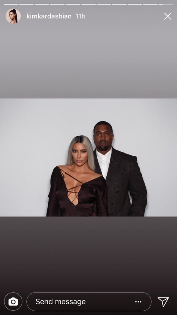 Kim Kardashian Black Dress at Ellen DeGeneres Birthday Party