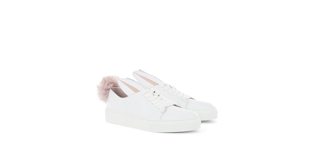 Minna Parikka White Low-Top Bunny Sneakers ($325) | Best Fashion Gifts 2016 | POPSUGAR Fashion Photo 13 The Ultimate Gift Guide... 