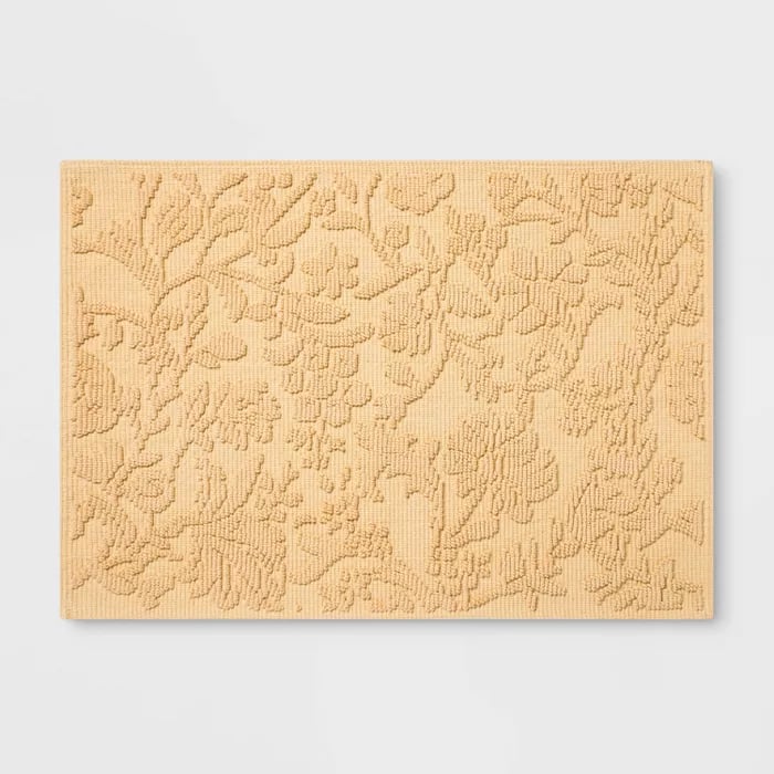 Threshold Floral Bath Mat