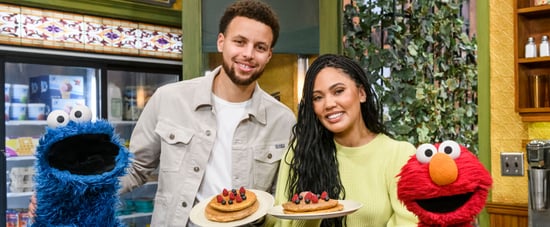 Steph and Ayesha Curry Talk Healthy Eating on Sesame Street