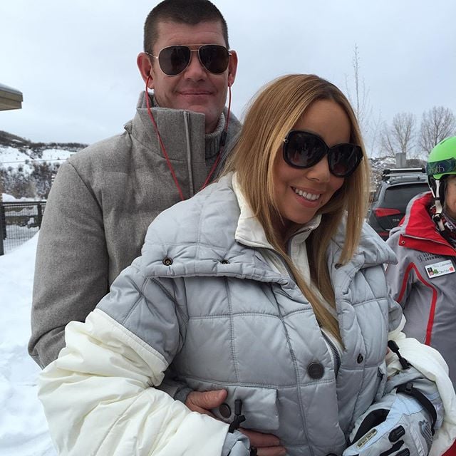 Mariah Carey jetted off to Aspen, CO, for a family vacation.