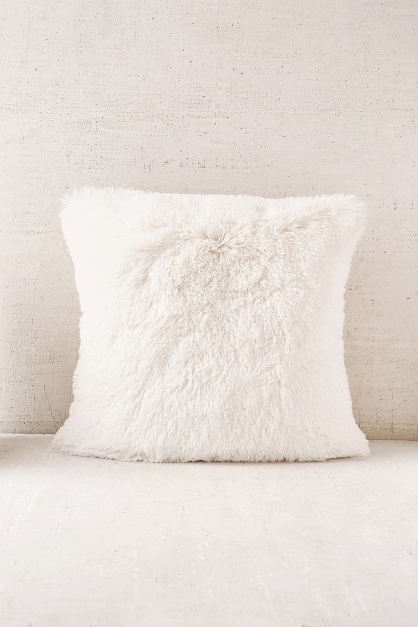 Urban Outfitters Plum & Bow Faux Fur Pillow ($49)