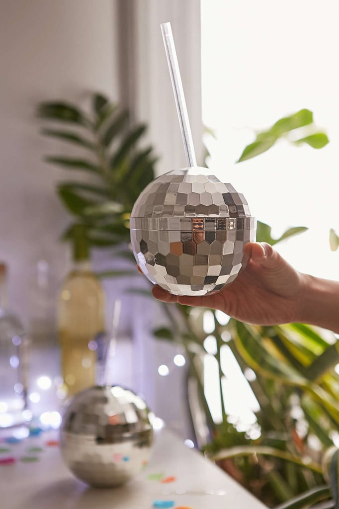 It's easy to recreate a boogie nights vibe in your apartment with these flashy disco sippers ($8).