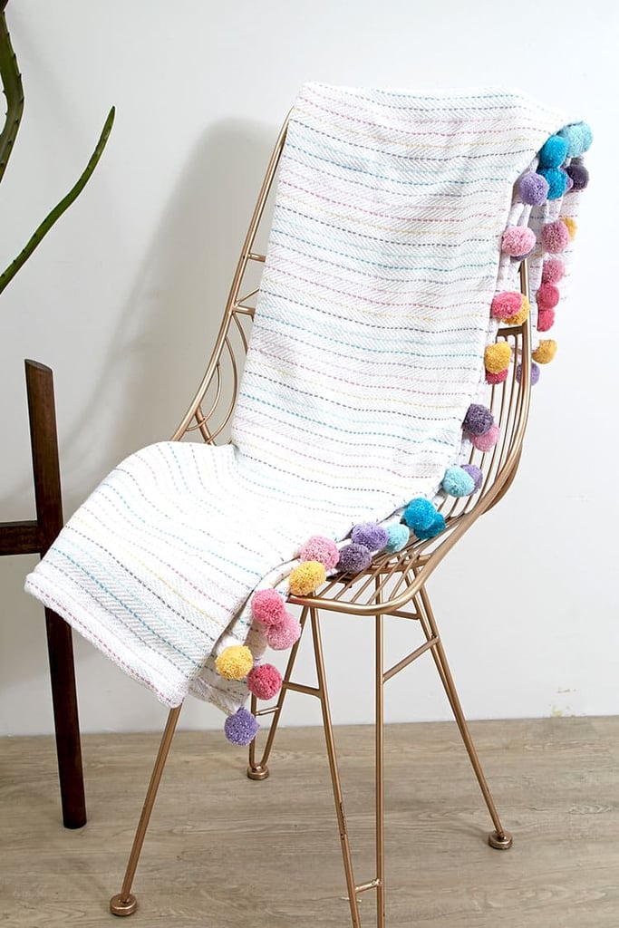 pom-pom blanket