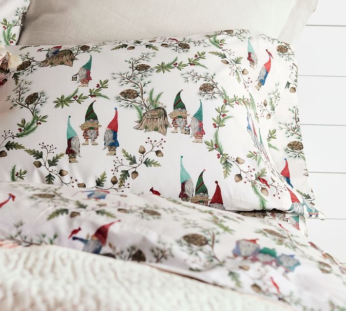 Forest Gnome Organic Cotton Pillowcases
