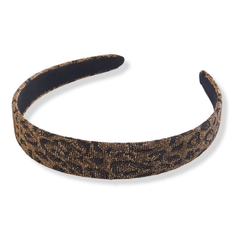 An Animal Print Headband: BaubleBar Bella Headband