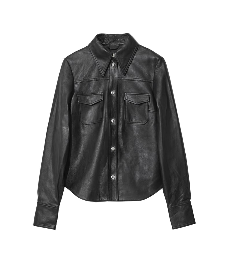 H&M Leather Shirt